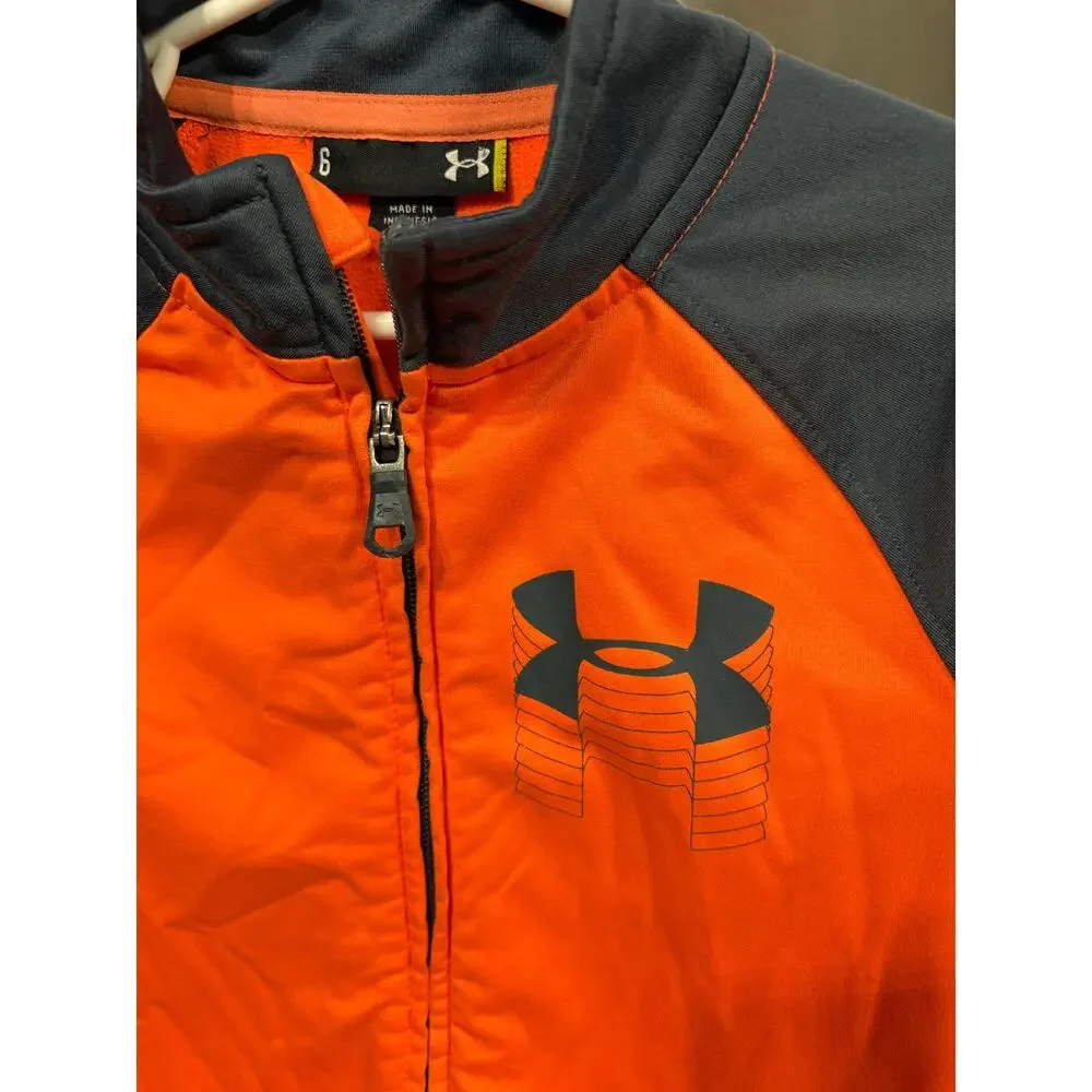 Orange Zip Jacket - Under Armour - 6